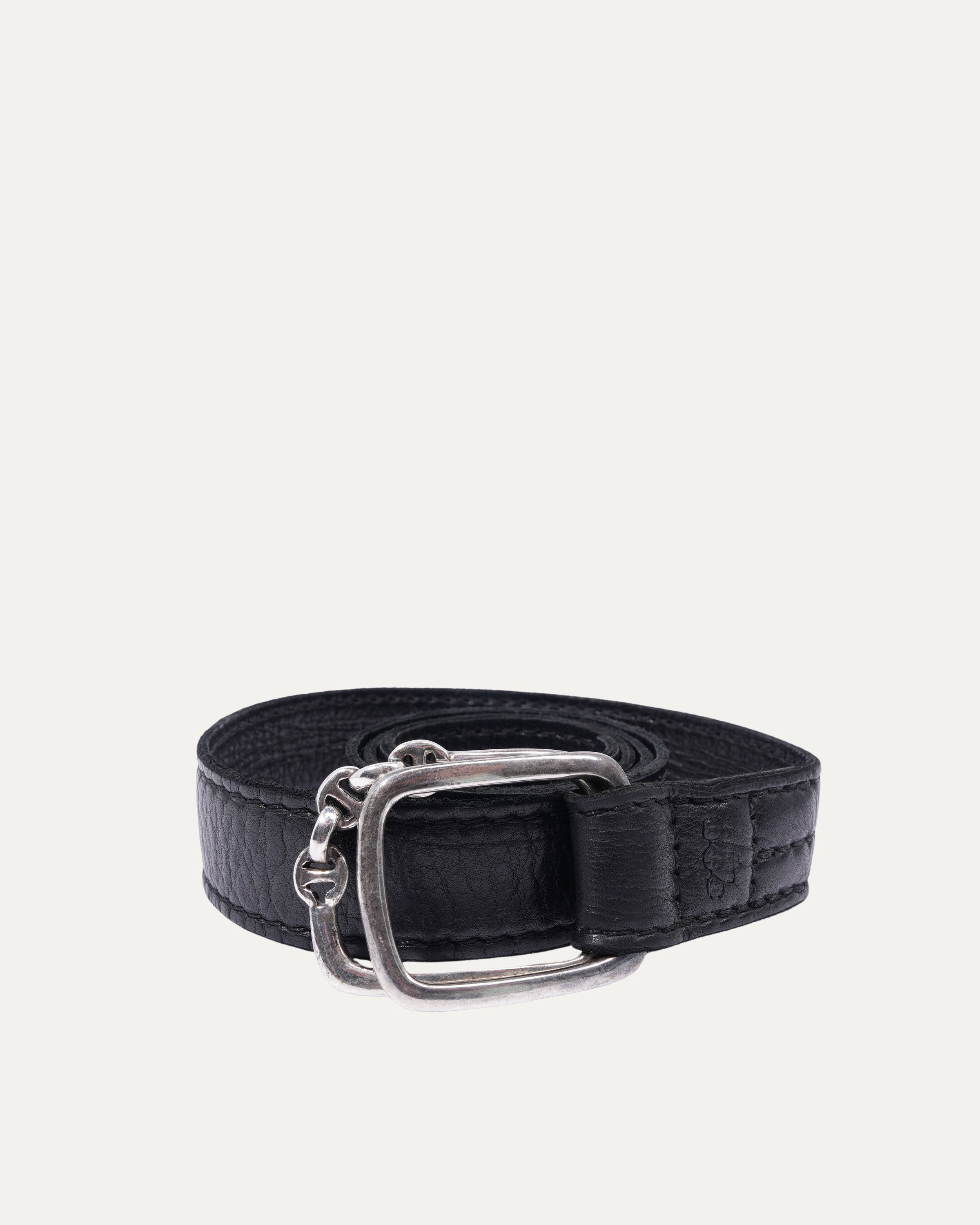 Leather Link Belt