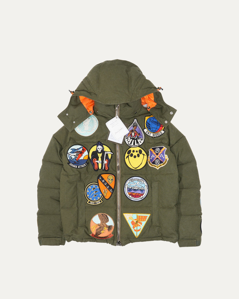 Patch Down Jacket