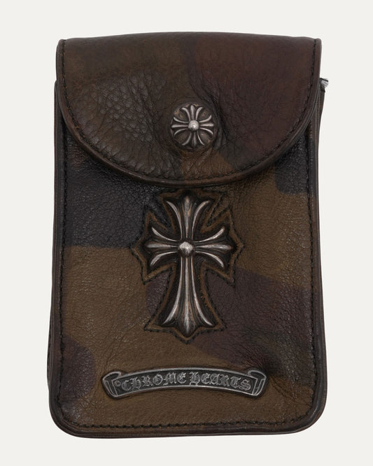Camouflage Cross Embellished Cigarette Holster