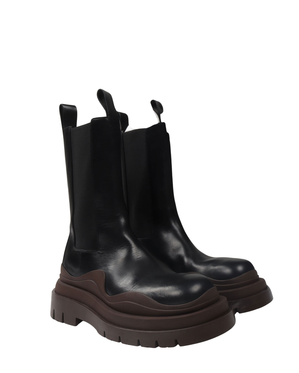 Bottega Veneta
Contrast-Sole Leather Tire Boots Bottega Veneta Leather Contrast Sole Tire Boots – Justin Reed main image 4
