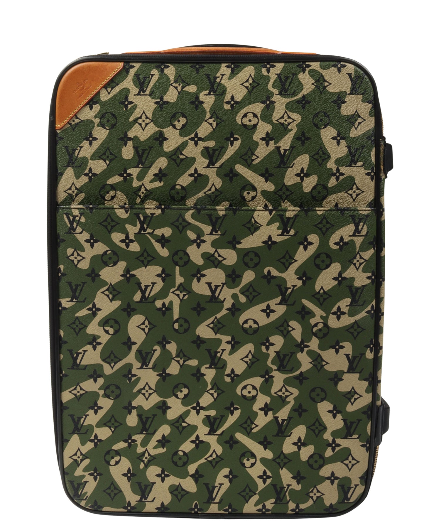 Takashi Murakami "Pegase 60" Monogramouflage Roller Suitcase