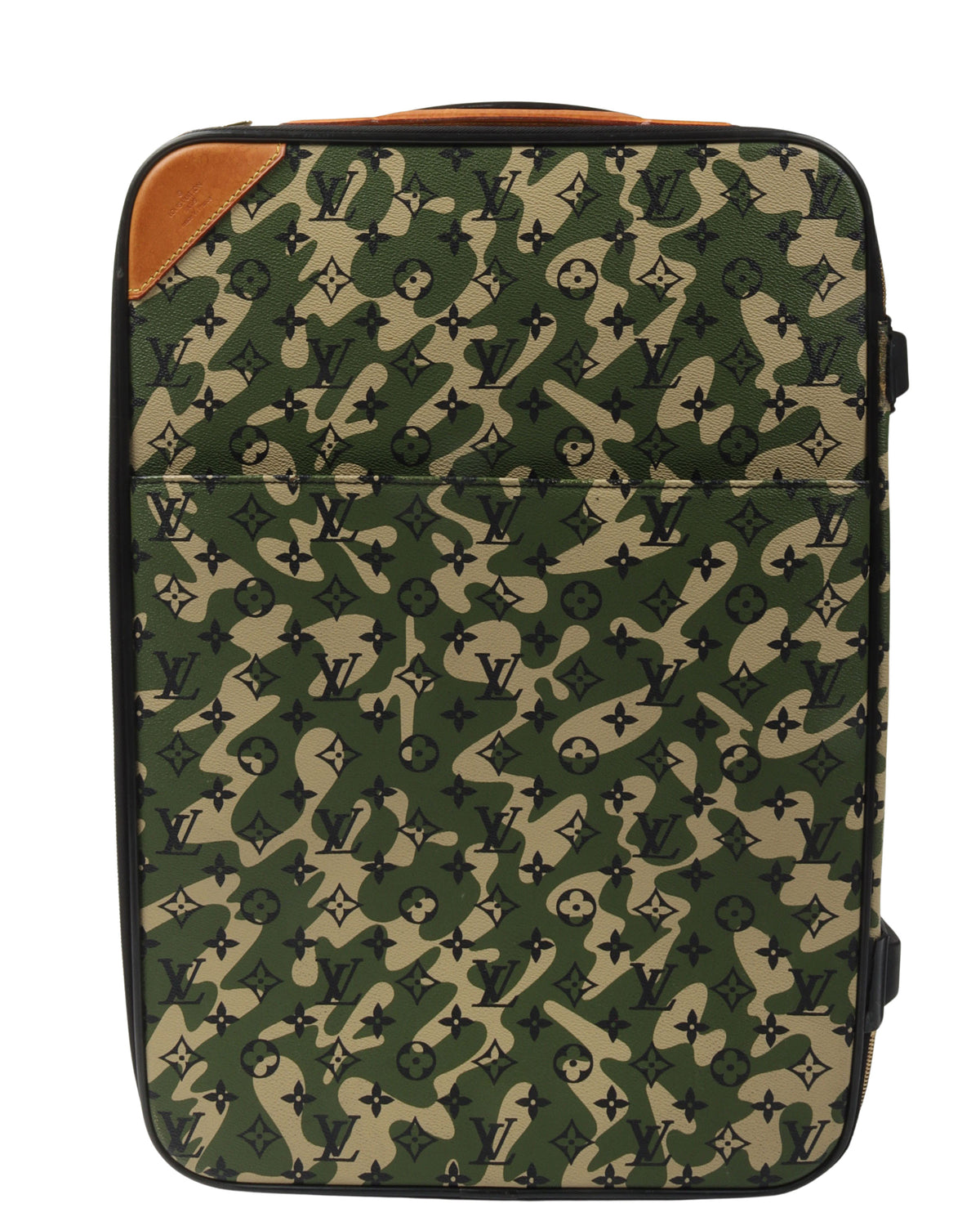 Takashi Murakami "Pegase 60" Monogramouflage Roller Suitcase