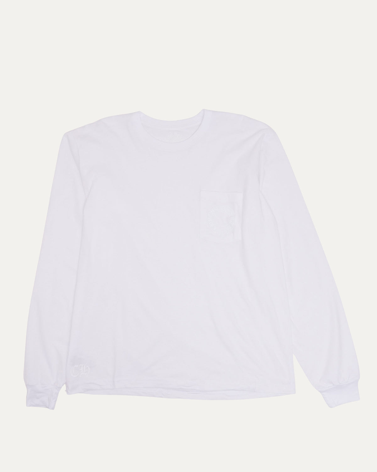 Tonal Horseshoe Logo Long Sleeve T-Shirt