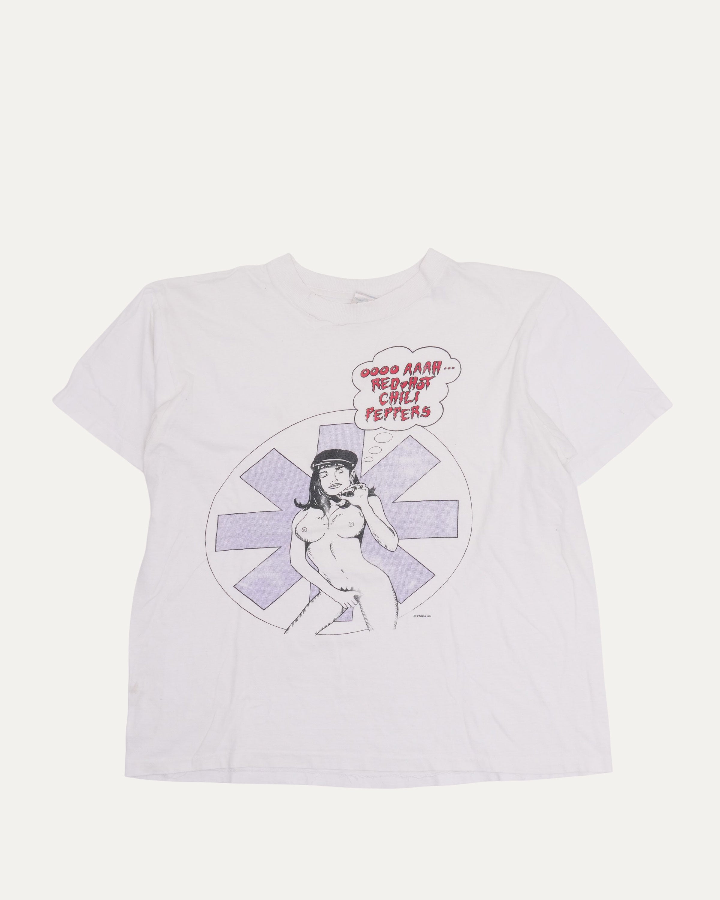Vintage Red Hot Chili Peppers Madonna 1989 T-Shirt – Justin Reed