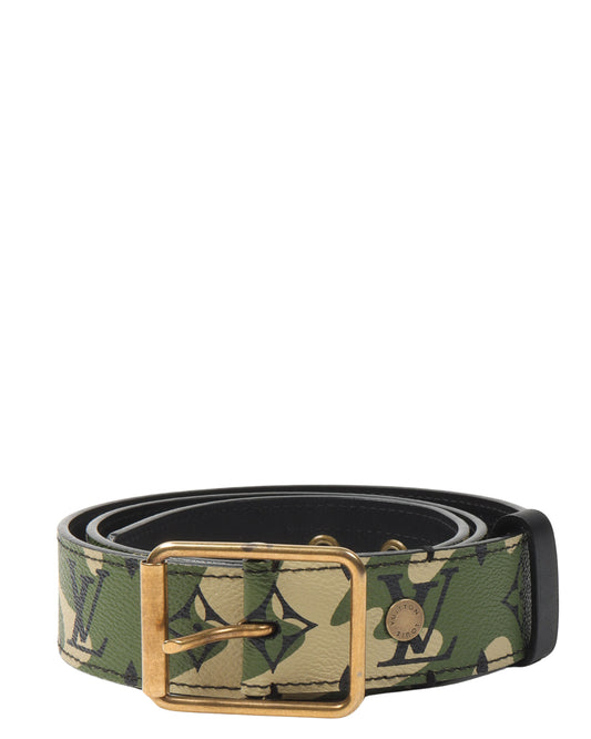 Takashi Murakami Camouflage Belt