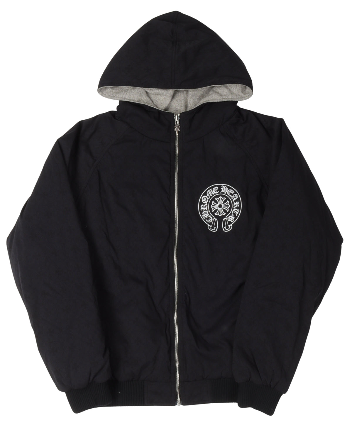 Reversible Scroll & Horseshoe Logo Jacket