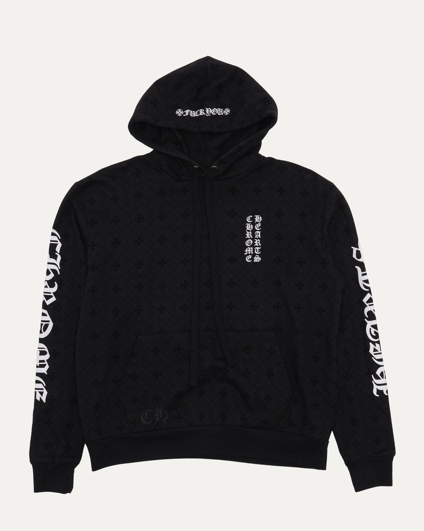 Vertical Logo Monogram Hoodie