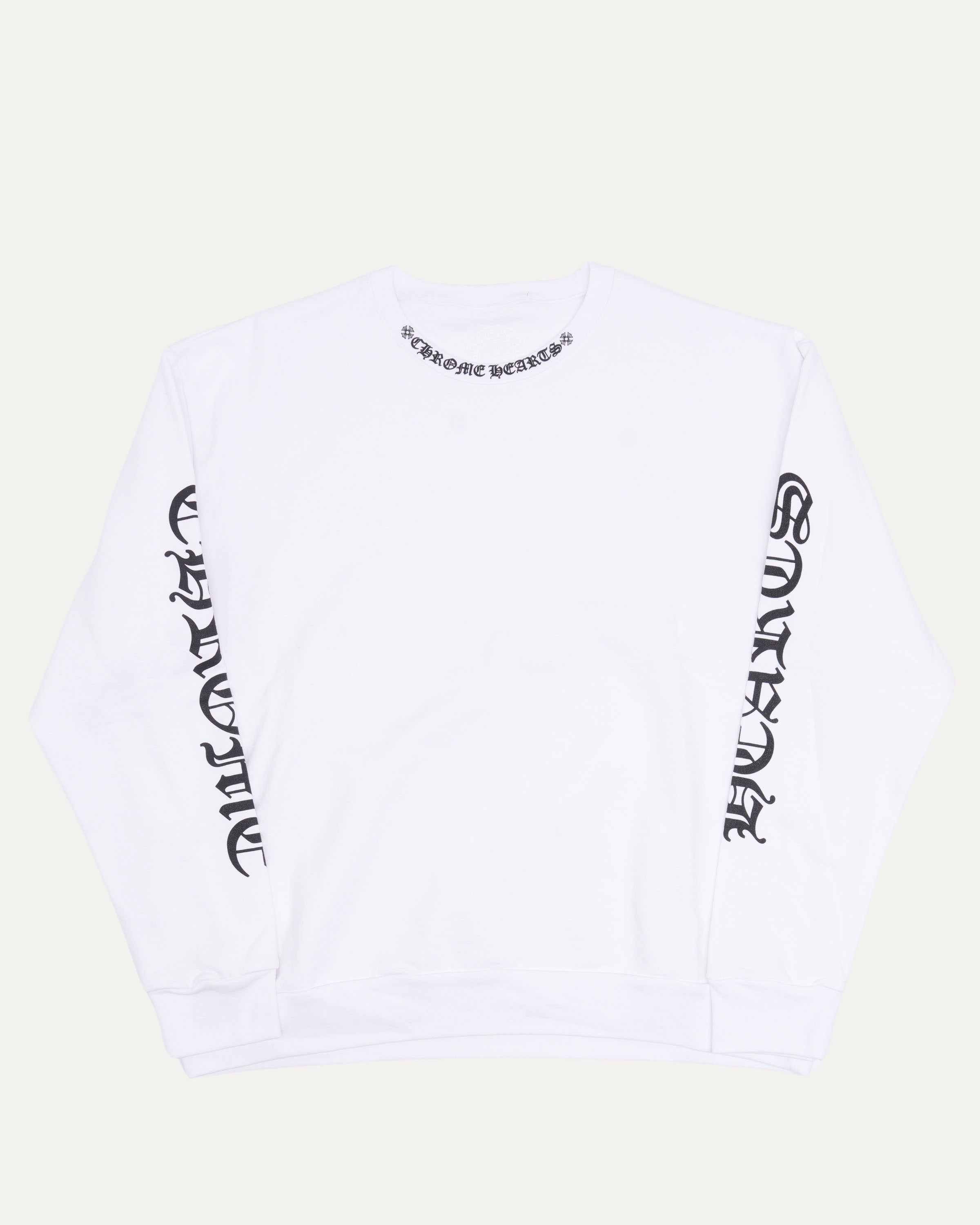 Neck Logo Crewneck Sweatshirt