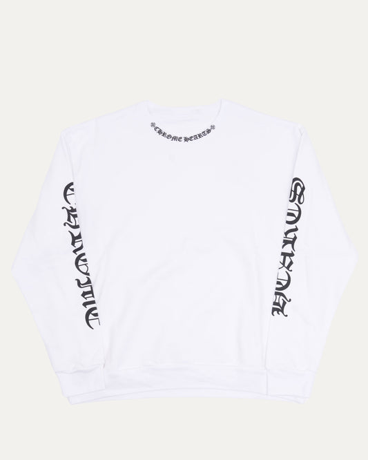 Neck Logo Crewneck Sweatshirt