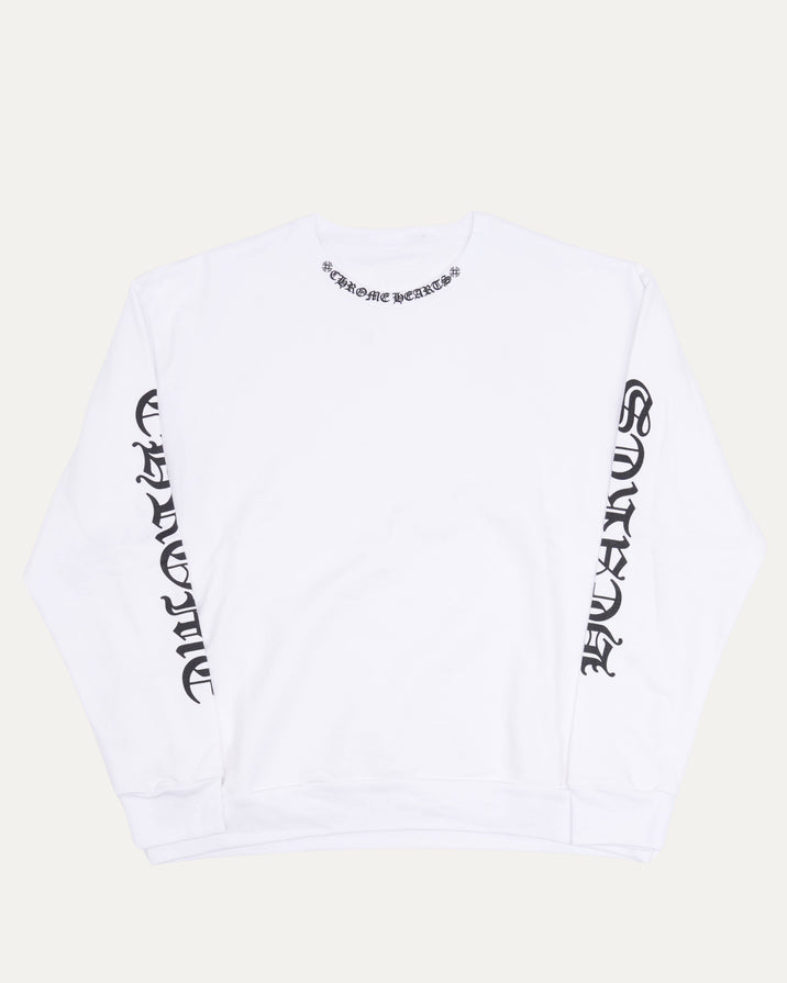 Neck Logo Crewneck Sweatshirt