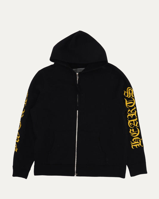 Life Sentence Cashmere Spell Out Zip Up Hoodie