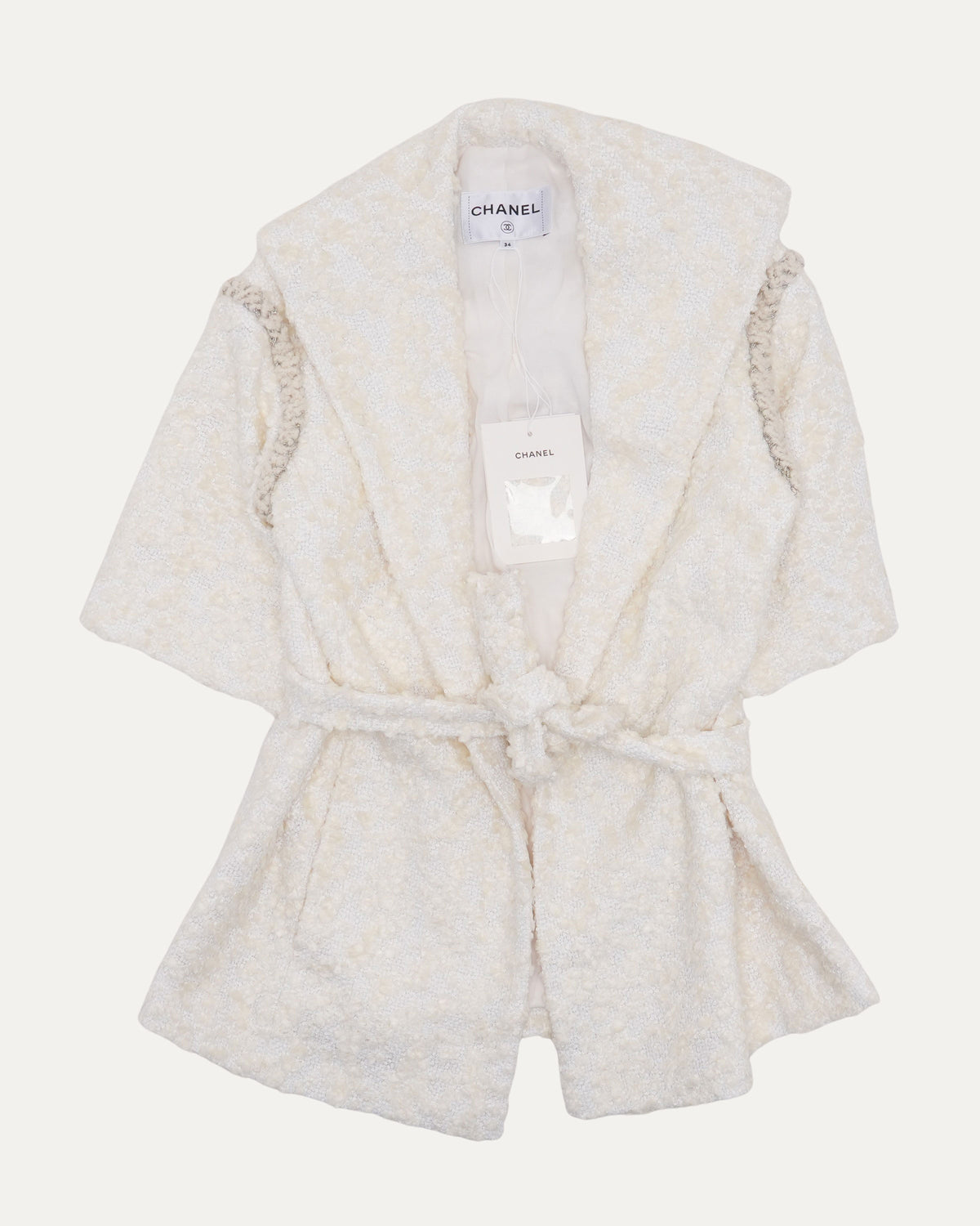 Boucle Tweed Coat