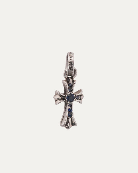 Blue Sapphire Baby Fat Pendant