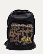 Sex Records Cross Patch Seventh Grade Backpack