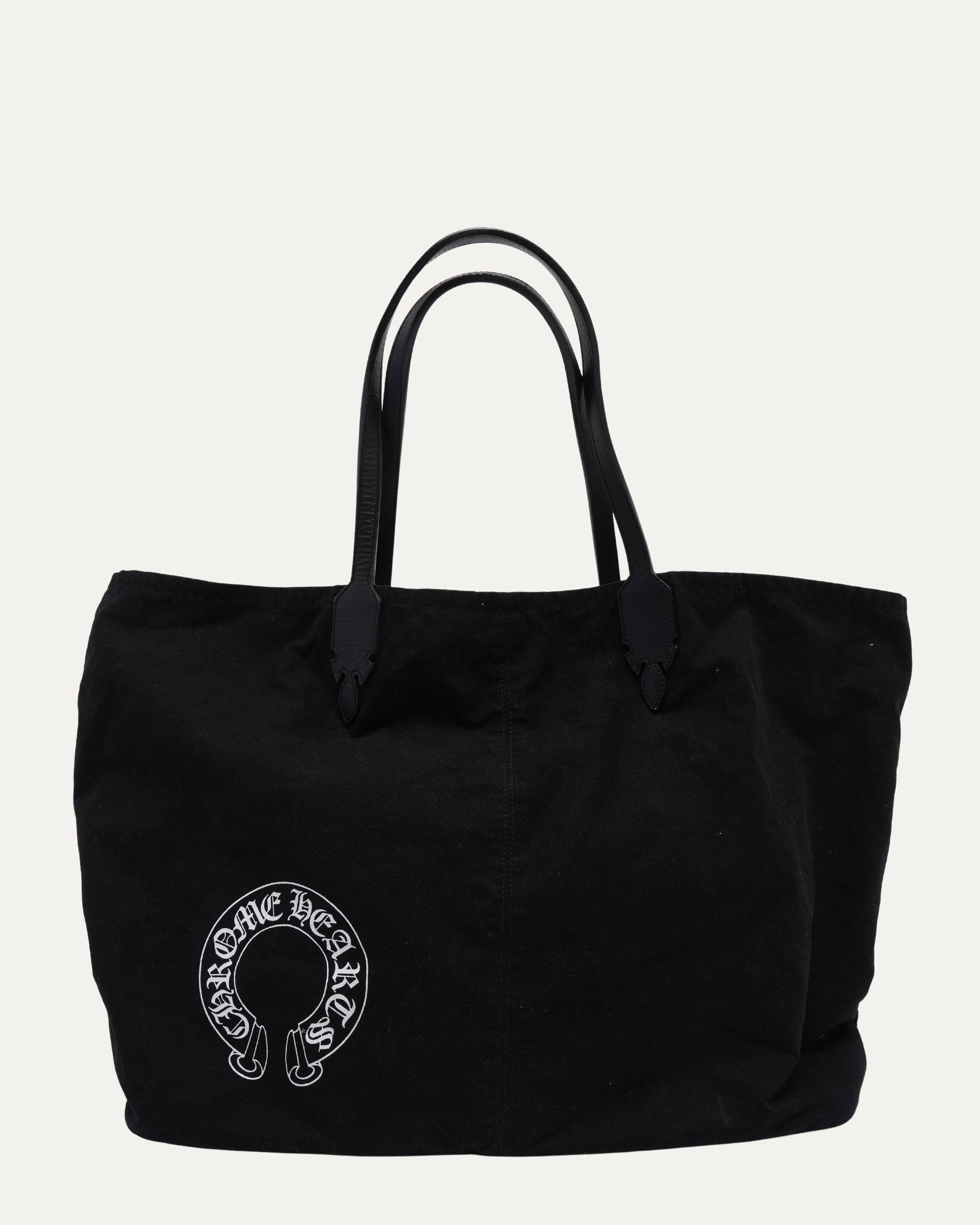 クロムハーツ CHROME HEARTS HORSESHOE BEACH BAG Chrome Hearts Straw Beige Horseshoe Logo Small-Tote Bag