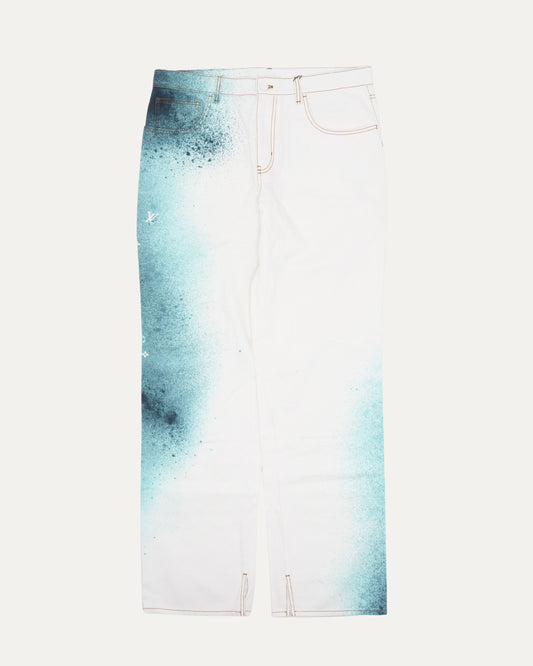 Spray Monogram Jeans