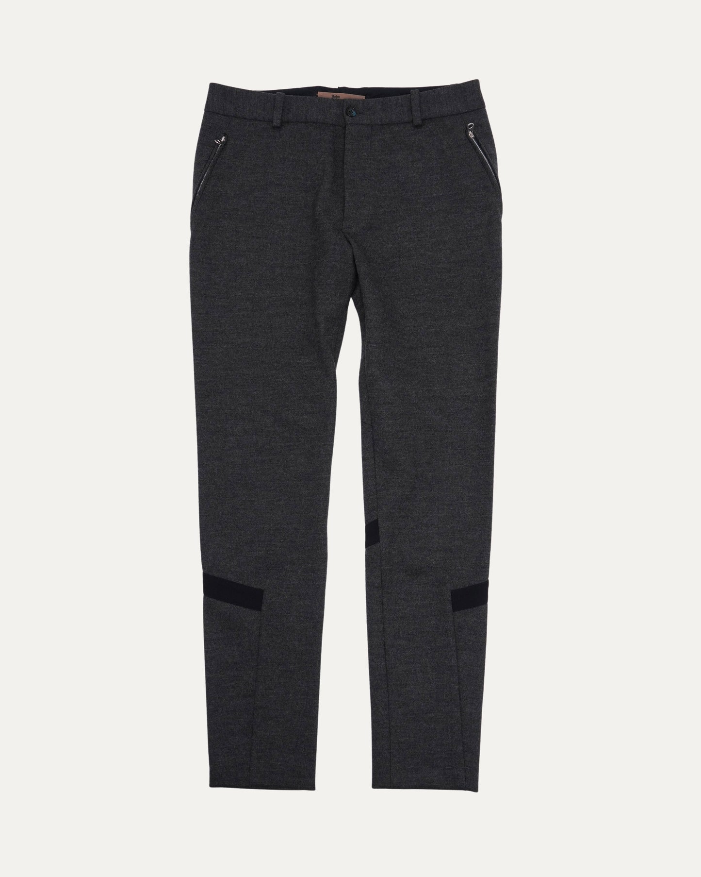 Wool Zipper Pocket Trousers