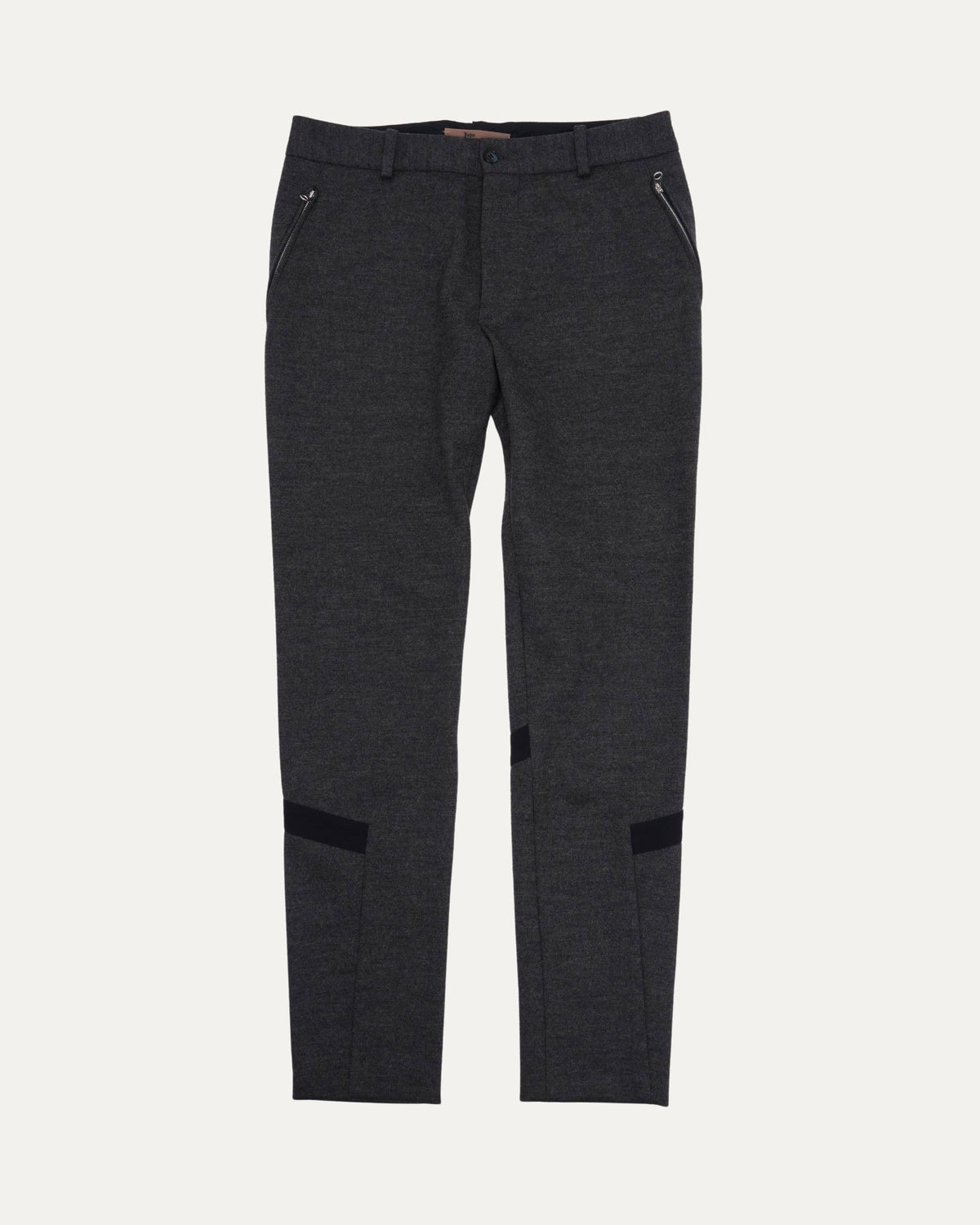 Wool Zipper Pocket Trousers