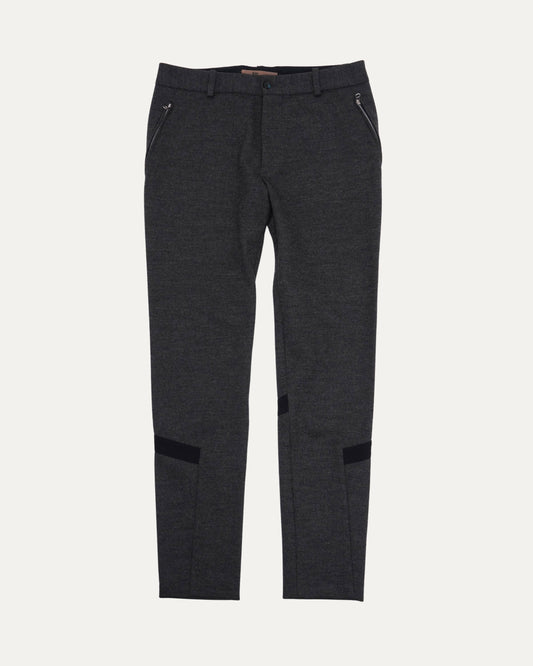 Wool Zipper Pocket Trousers