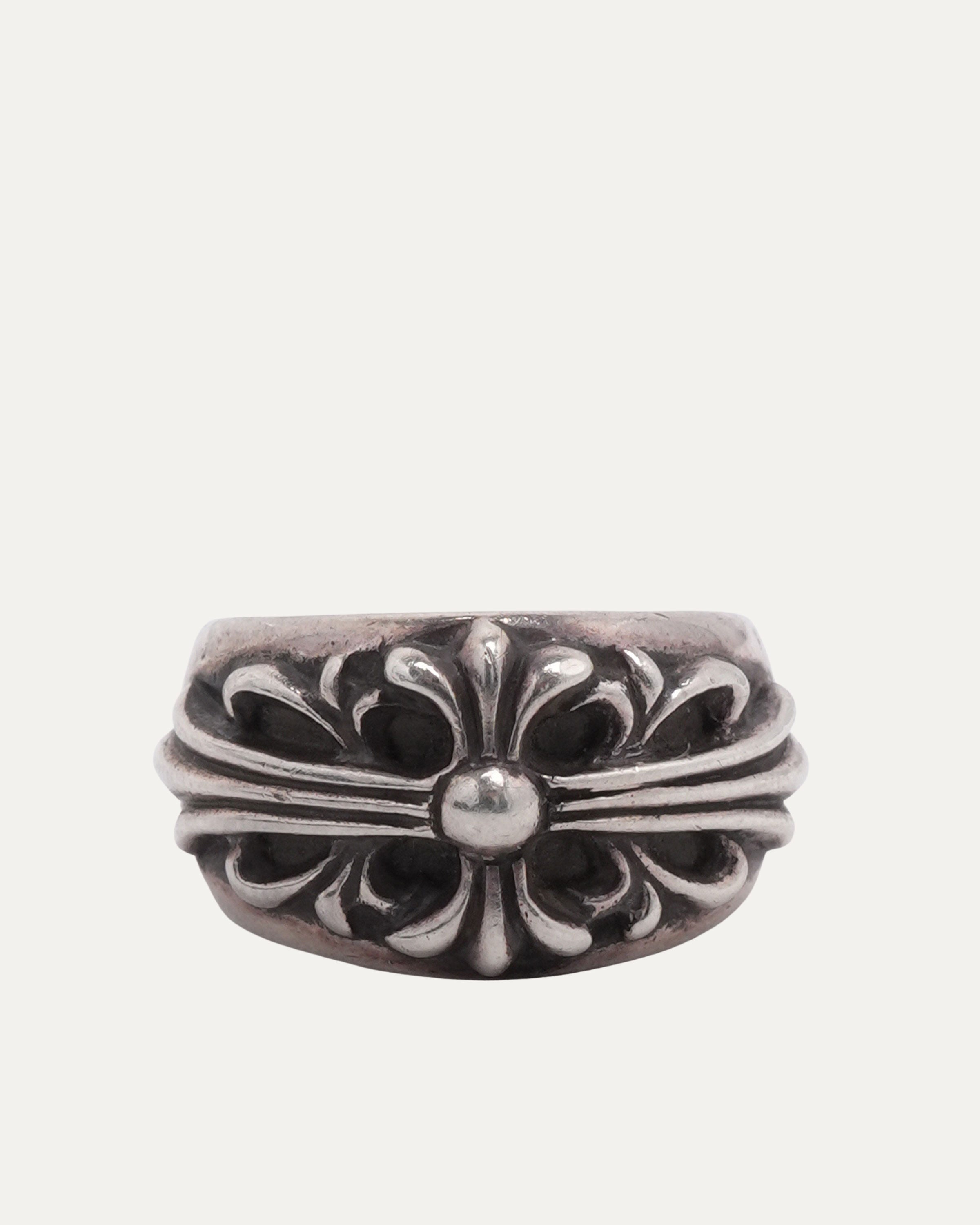 Chrome Hearts Floral Cross Ring – Justin Reed