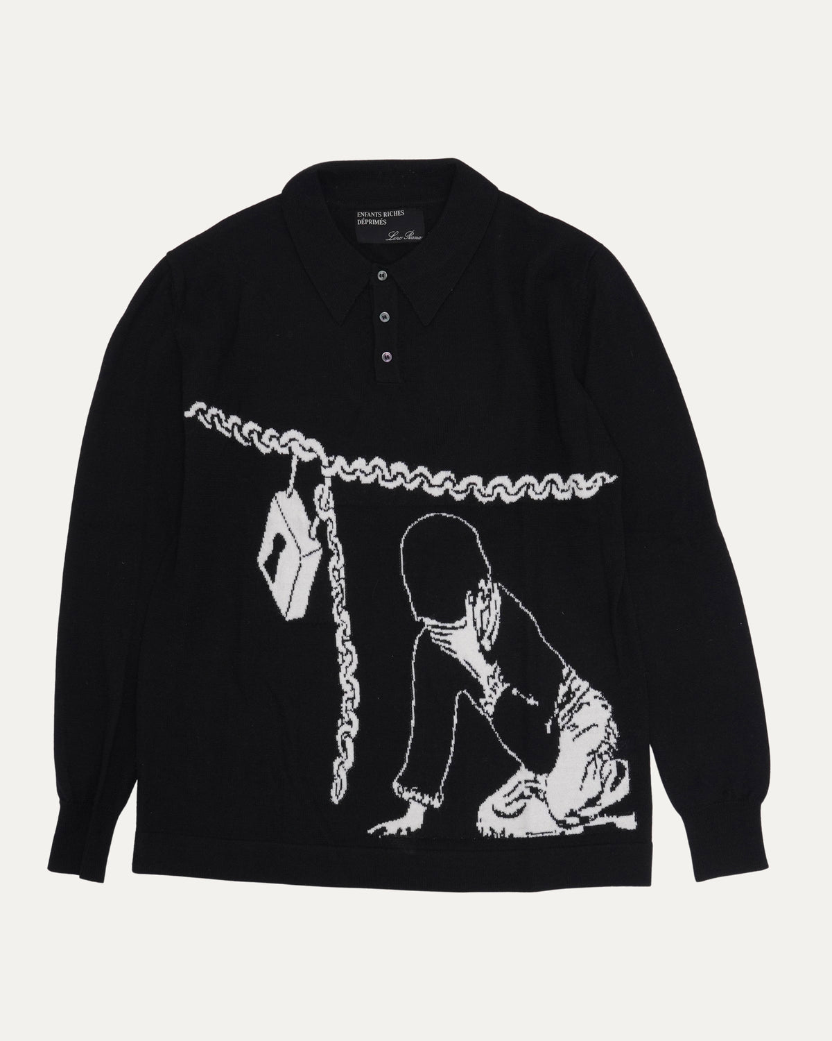 Loro Piana ‘Boy With the Chain’ Collared Sweater