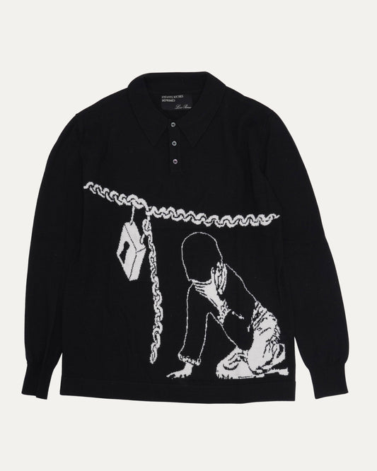 Loro Piana ‘Boy With the Chain’ Collared Sweater
