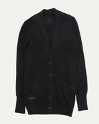 Plus Cross Patch Cardigan Sweater