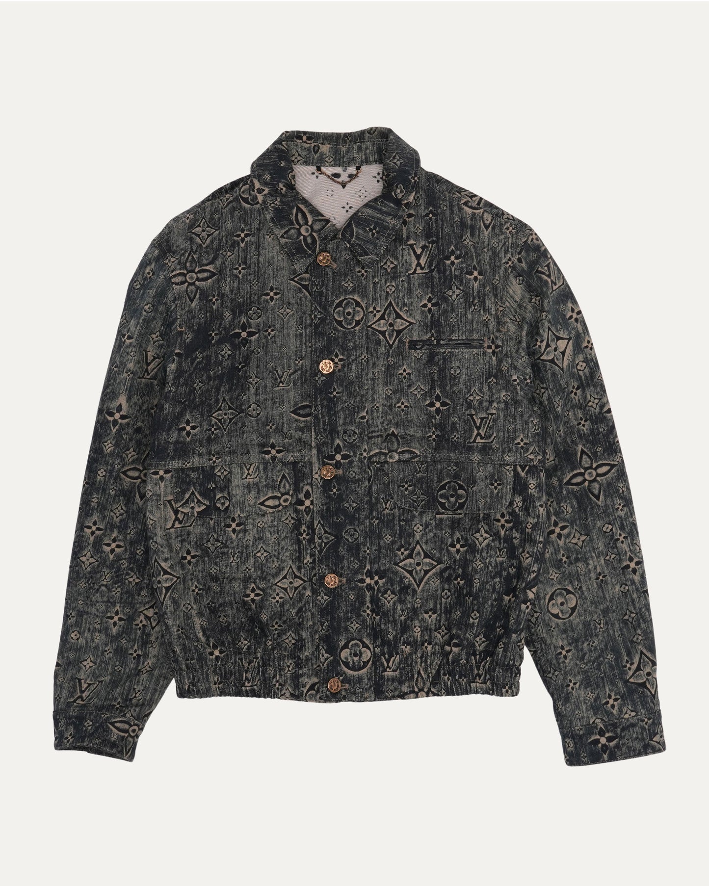 Monogram Tailored Denim Blouson