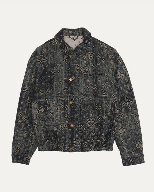 Monogram Tailored Denim Blouson
