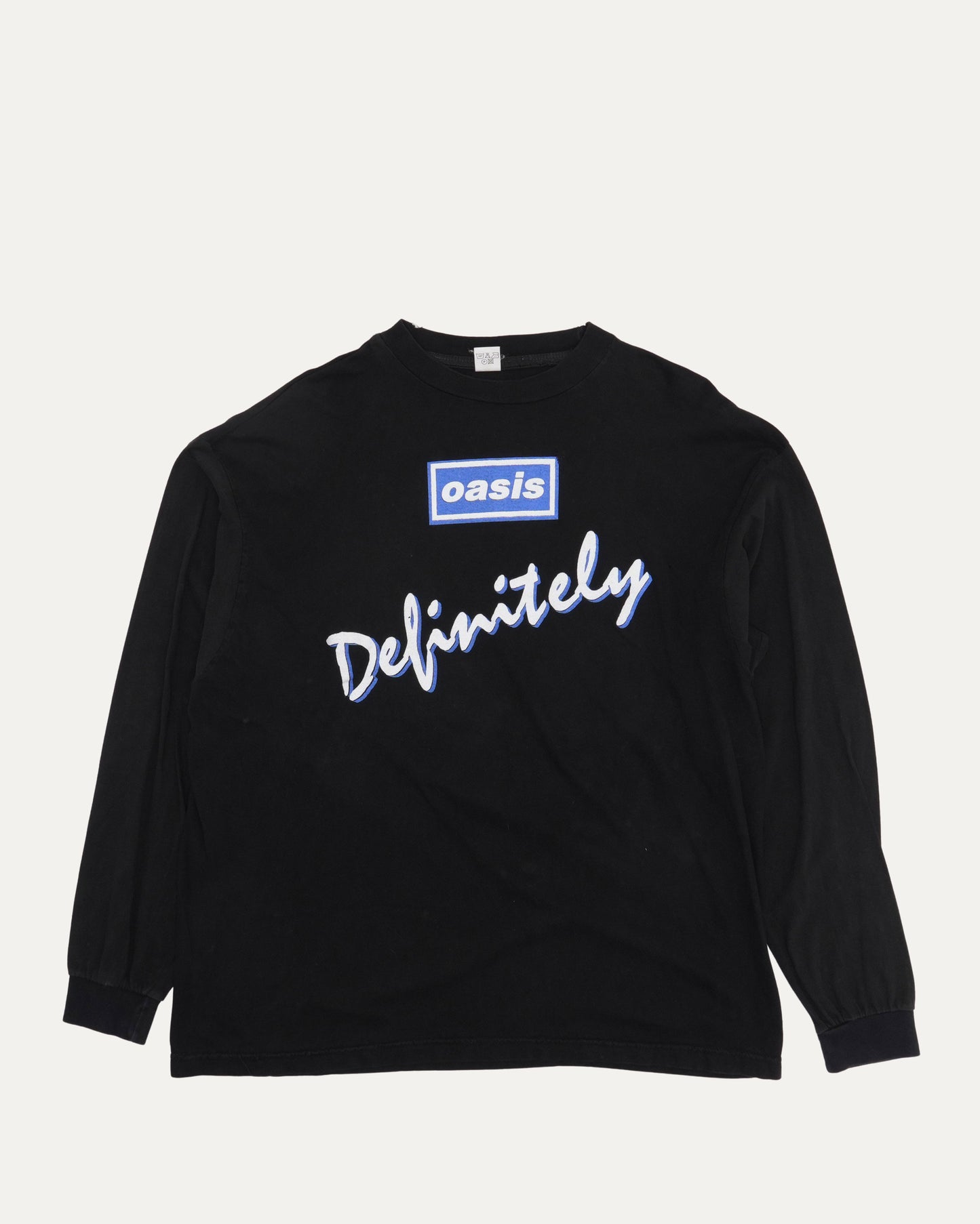 Oasis Definitely Maybe Long Sleeve T-Shirt