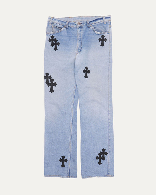 Cross Patch Levis Orange Tab 517 Jeans