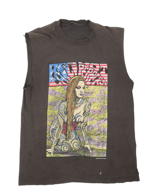Red Hot Chilli Peppers Frank Kozik Cut Sleeve T-Shirt