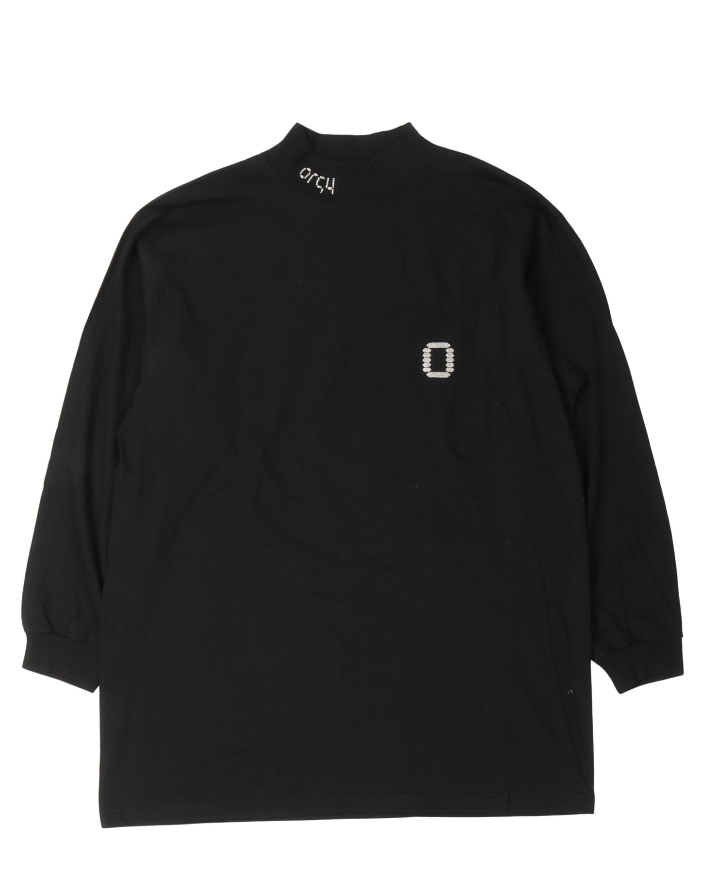 Orgy Candyass Mock Neck Long Sleeve T-Shirt