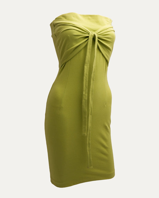SS 1992 Bow Front Bandage Dress