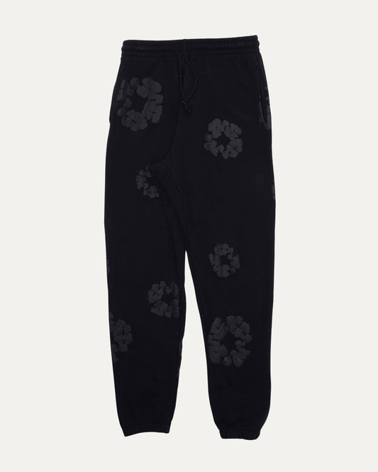 Tonal Cotton Wreath Sweatpants