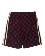Monogram Side-Stripe Shorts