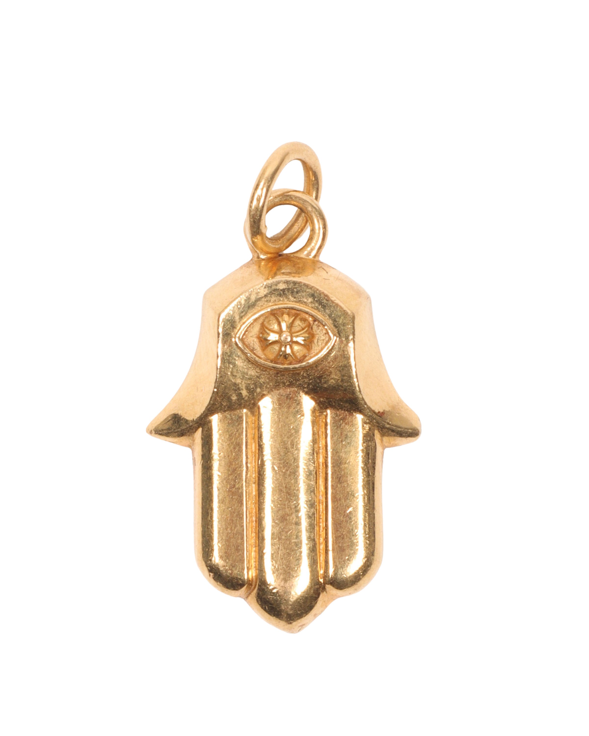 22k Gold Hand Pendant