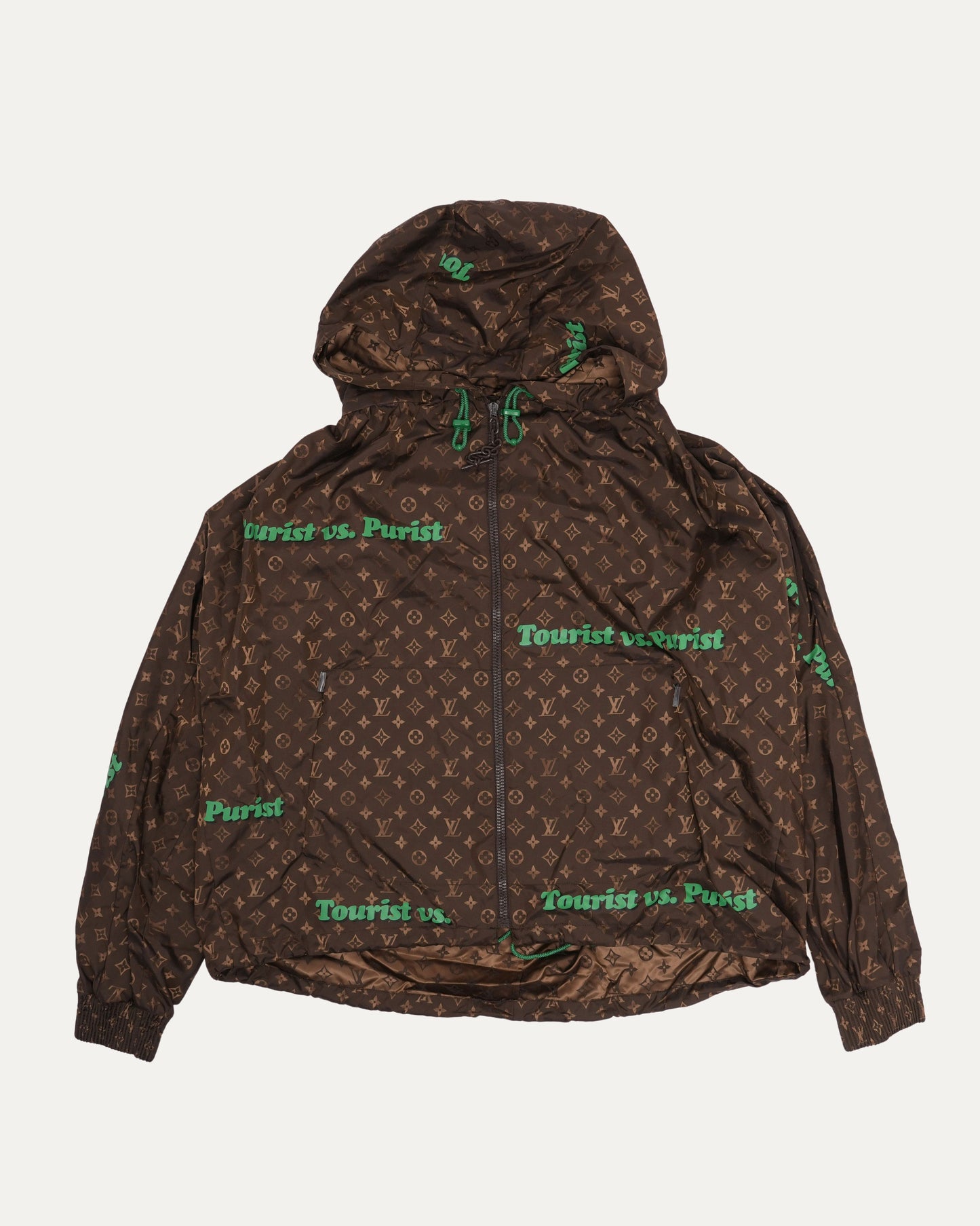 Tourist vs. Purist Monogram Windbreaker
