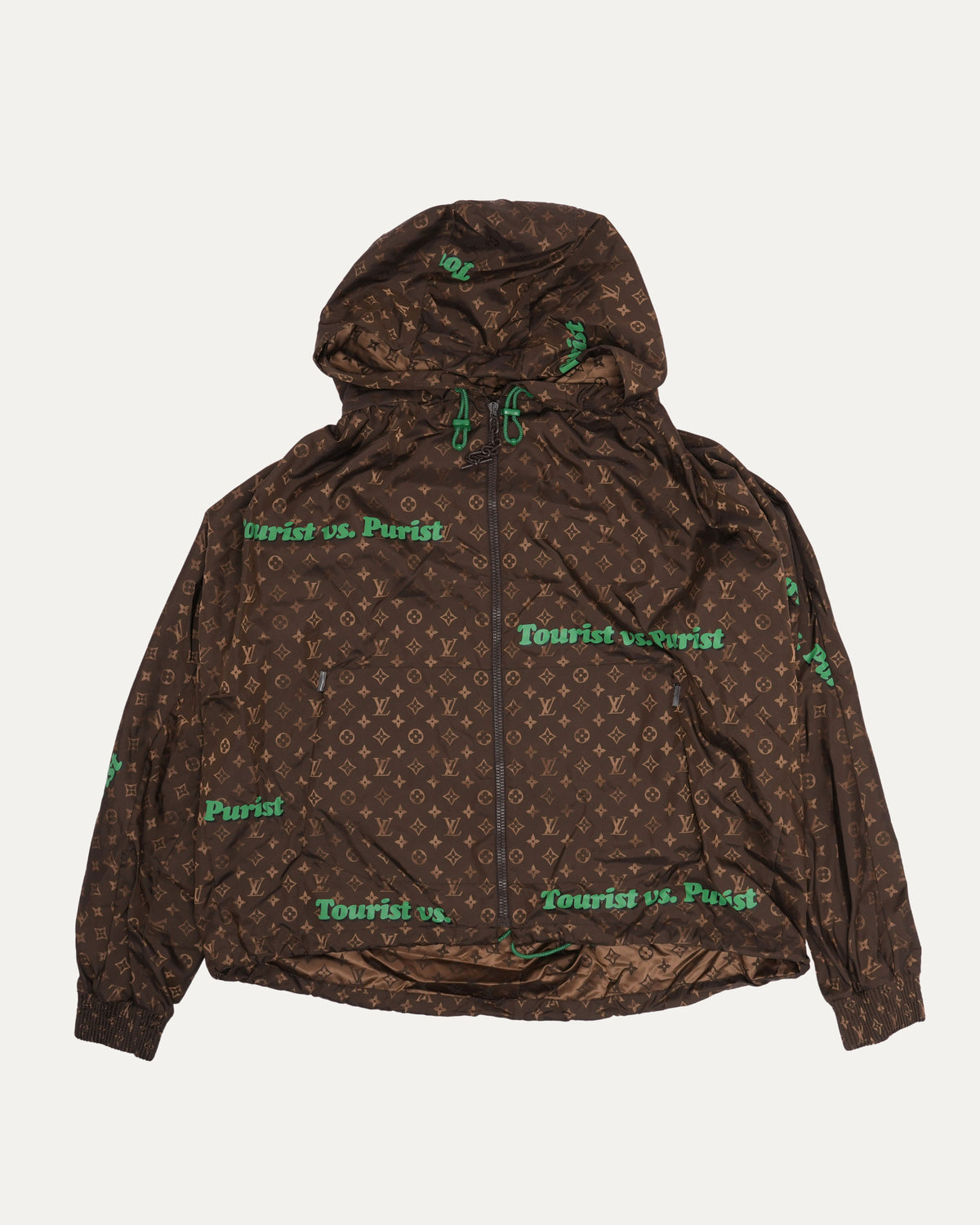 Tourist vs. Purist Monogram Windbreaker