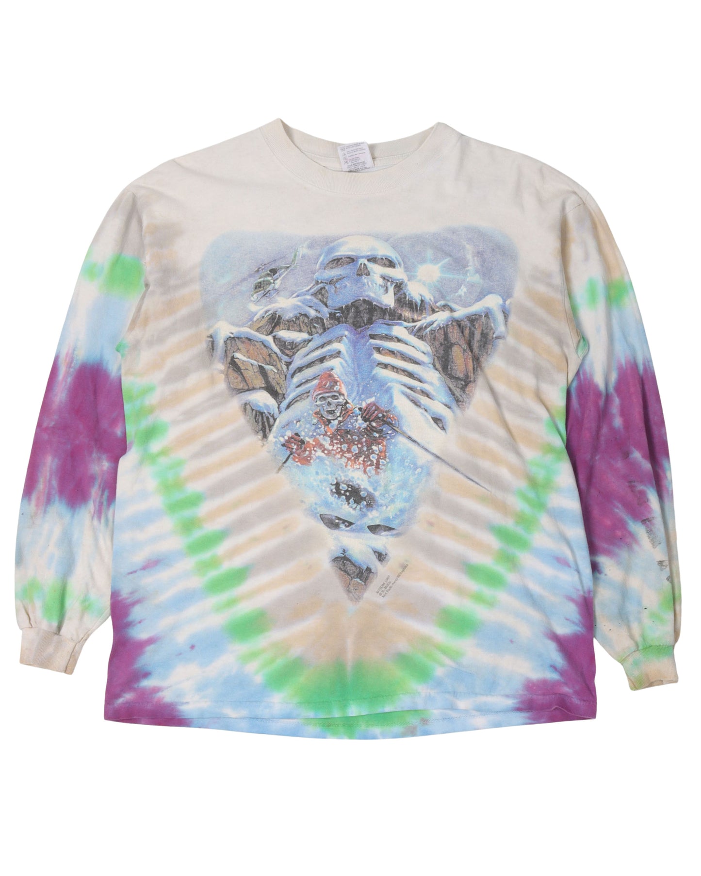 Grateful Dead Skeleton Long Sleeve T-Shirt