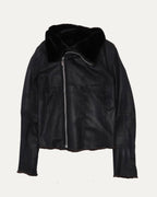 Rick Owens Mink Fur Lined Jacket