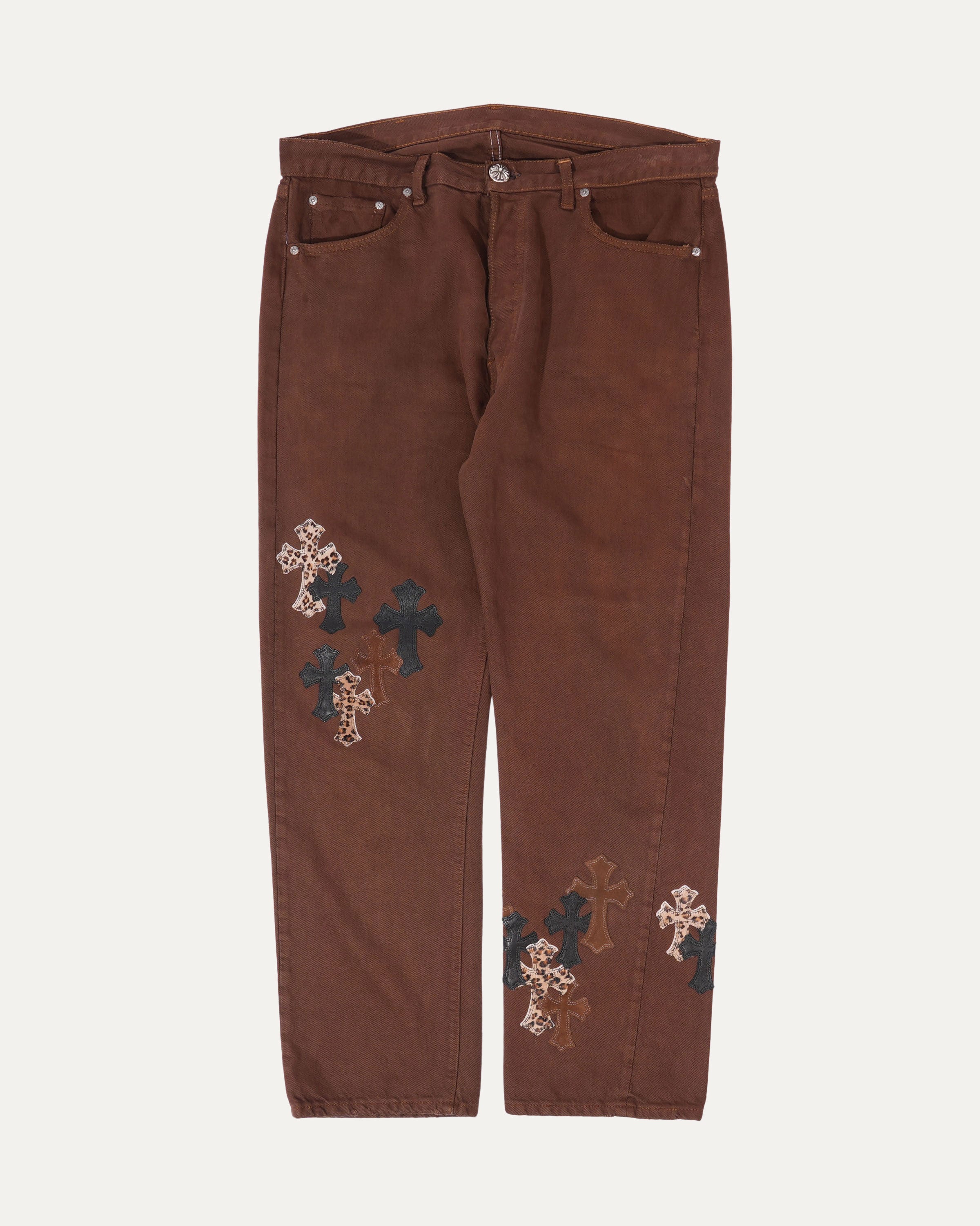 NYFW Exclusive Levi's Cross Patch Jeans