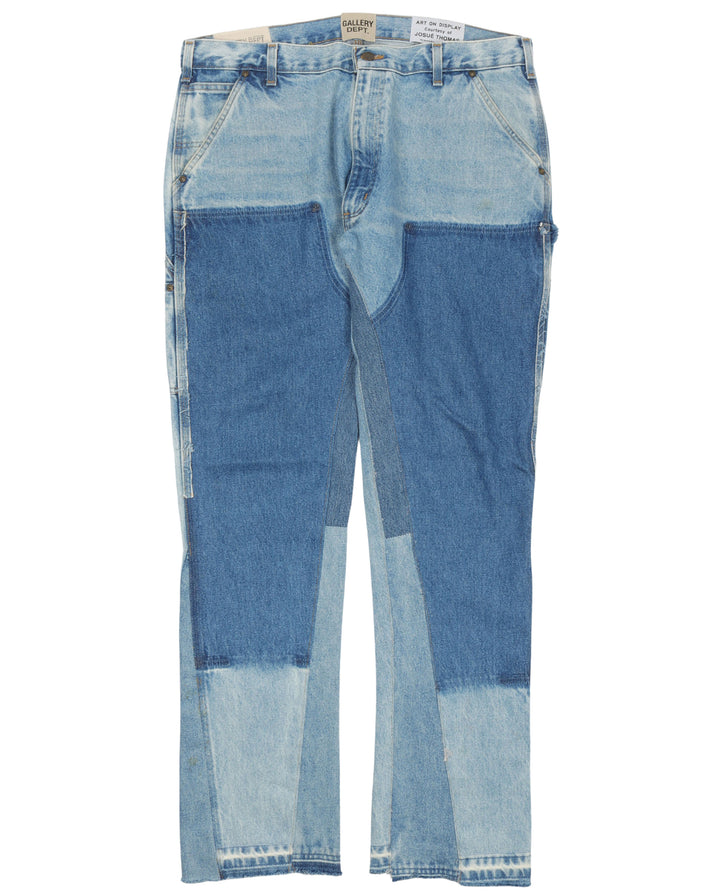 Double Knee Carpenter Flare Jeans