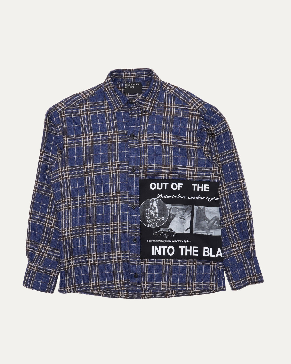 "Into the Black" Flannel Shirt