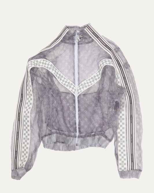 Monogram Organza Track Jacket