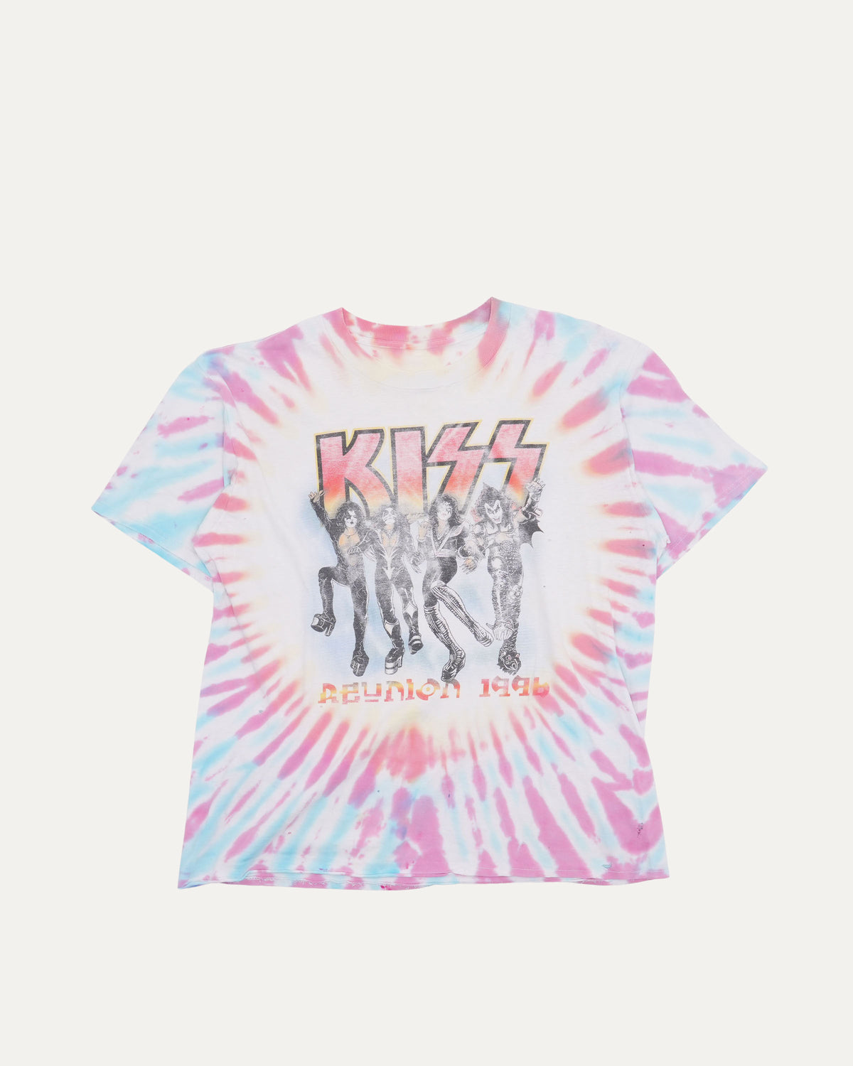 KISS Tie Dye 1996 Reunion Tee