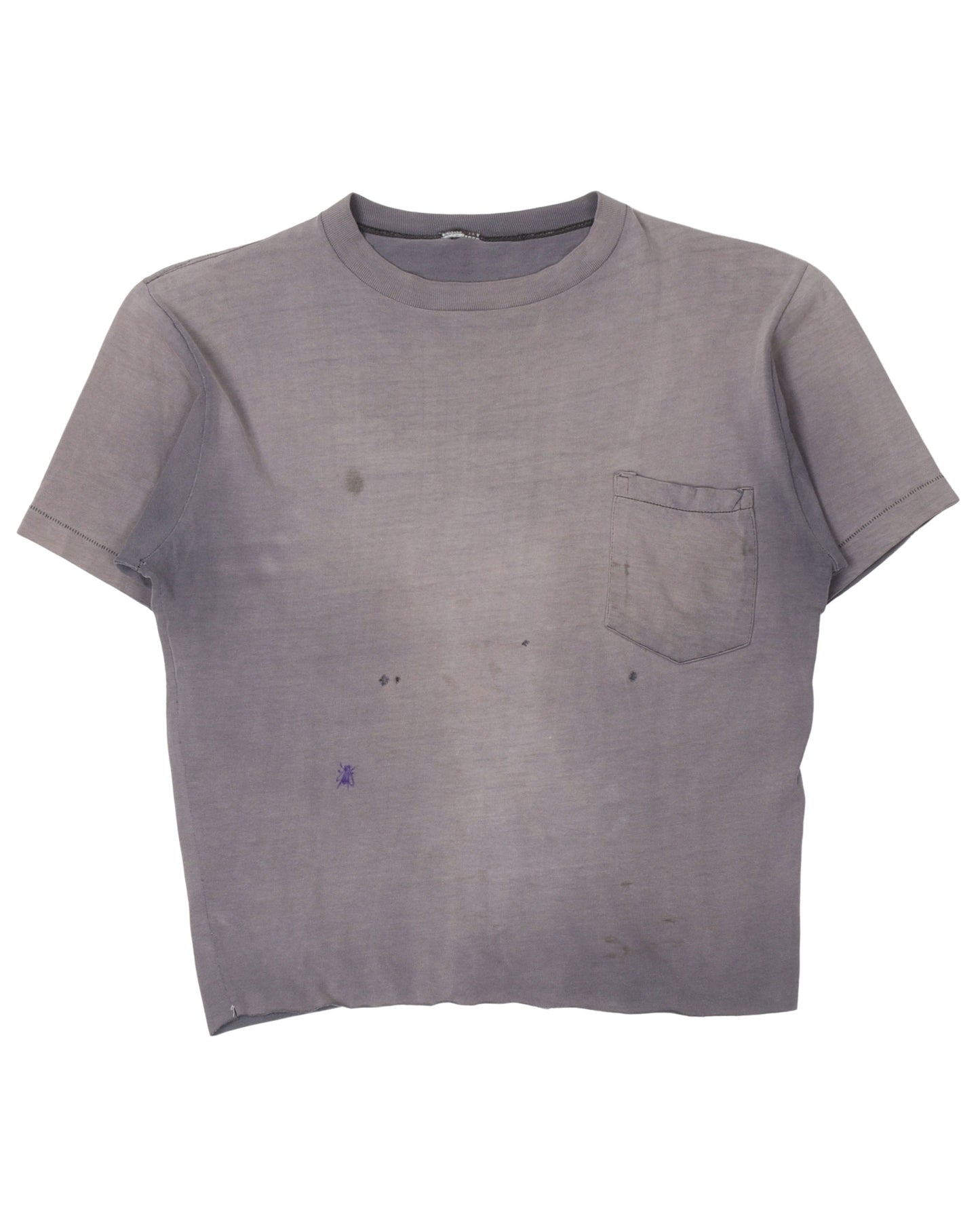 Raw Hem Harley Davidson Fossilized T-Shirt 1980