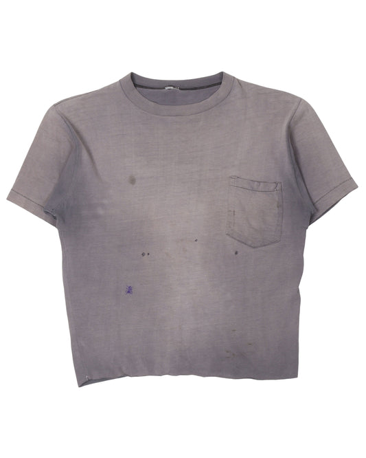 Raw Hem Harley Davidson Fossilized T-Shirt 1980