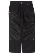 Leather Double Knee Nylon Carpenter Pants