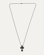 Silichrome Cross Necklace